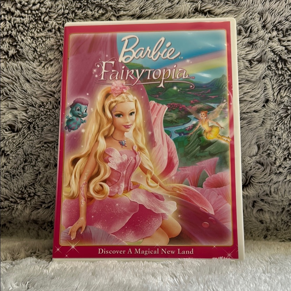 Universal Barbie Fantasy Adventure DVD Pink and Green